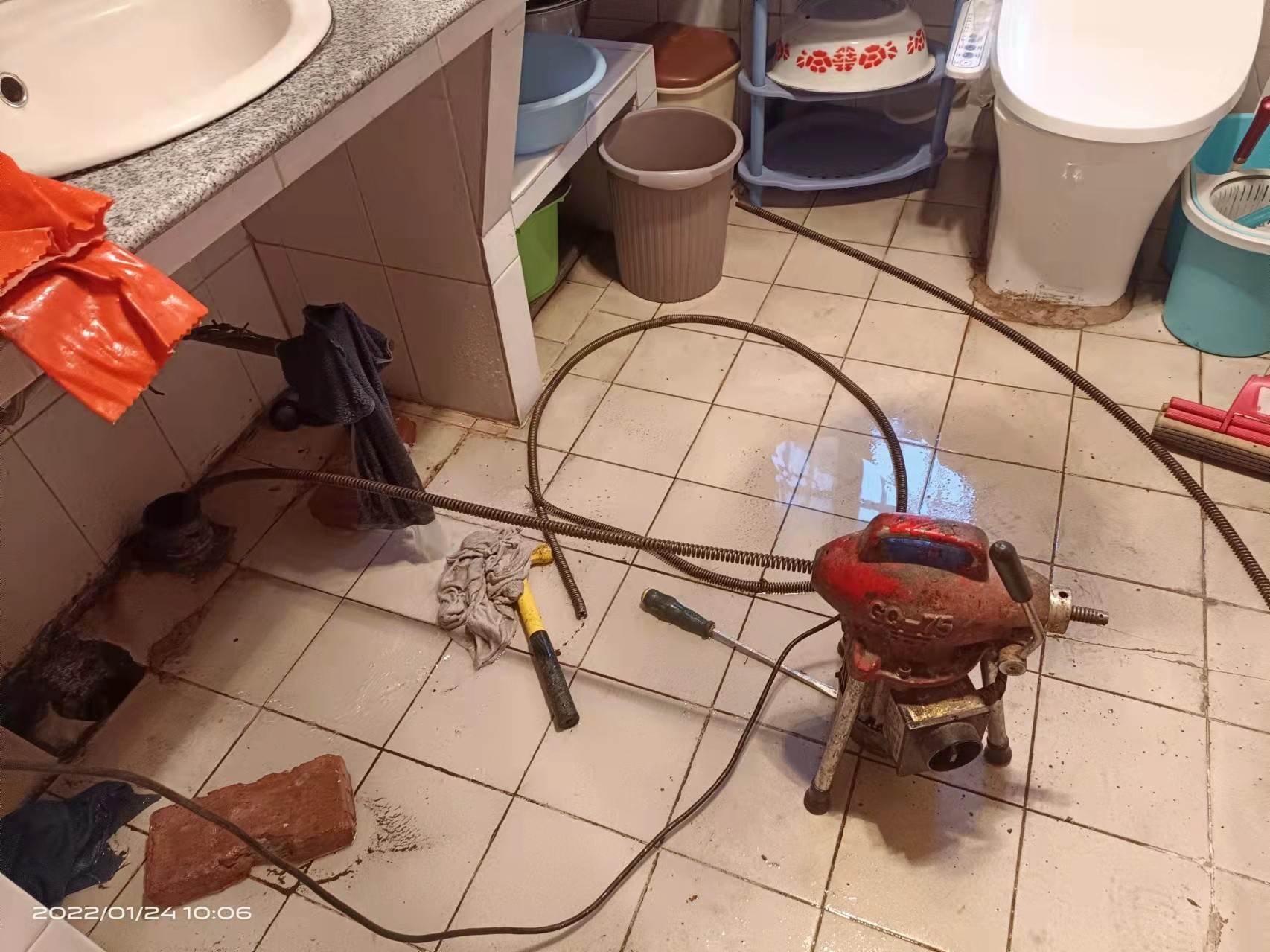 铁东疏通厨房下水道，地漏疏通